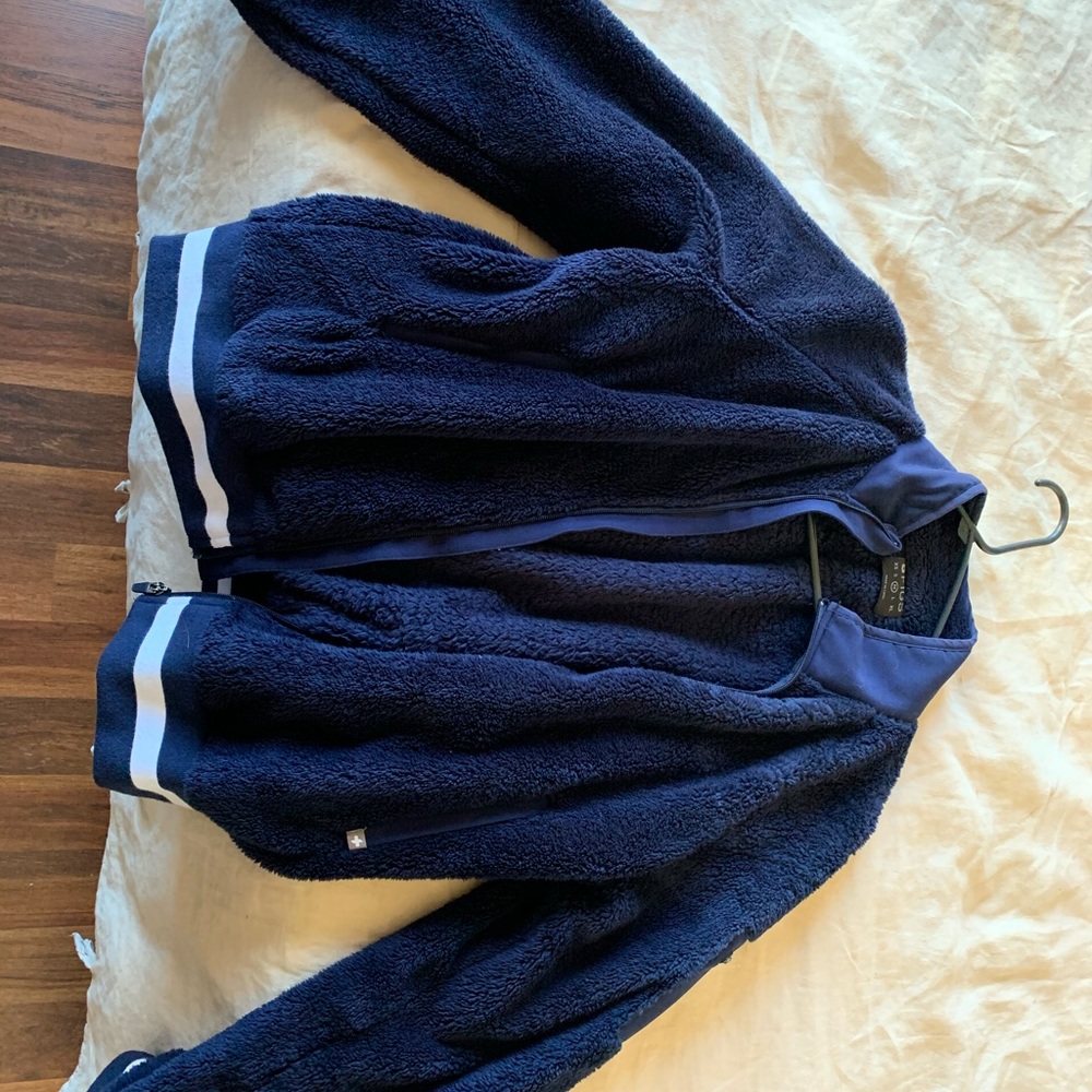 Figs super soft fuzzy jacket